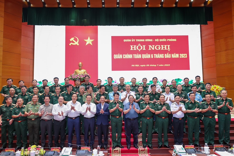 Thủ tướng Phạm Minh Chính: Phát huy tinh thần 3 không về quân sự, quốc phòng - Ảnh 7.