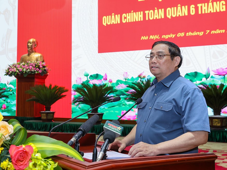 Thủ tướng Phạm Minh Chính: Phát huy tinh thần 3 không về quân sự, quốc phòng - Ảnh 5.