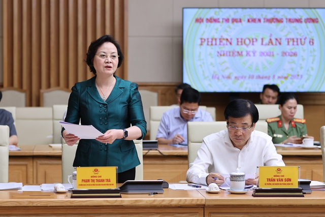 Thủ tướng Chính phủ chủ trì phiên họp lần thứ 6 nhiệm kỳ 2021-2026 của Hội đồng Thi đua - Khen thưởng Trung ương - Ảnh 3.