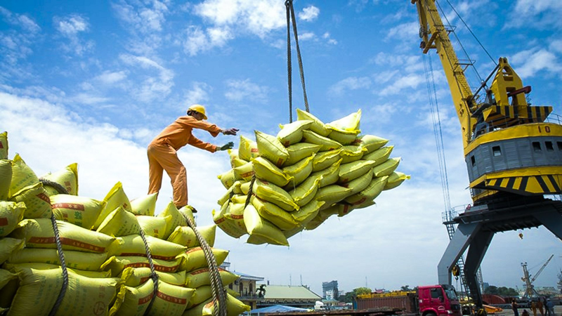 giá gạo tại Philippines