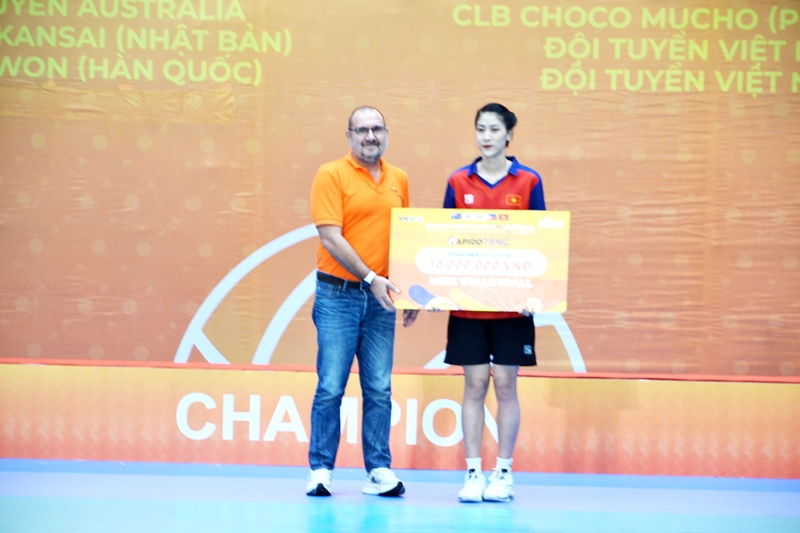 Đội tuyển Việt Nam 1 vô địch Giải bóng chuyền nữ quốc tế VTV Cup 2023 - Ảnh 8.