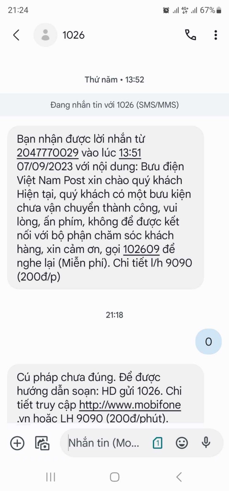 Cảnh báo giả mạo Vietnam Post gọi điện thông báo có bưu kiện chưa vận chuyển thành công - Ảnh 1.