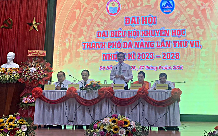 Hội Khuyến học thành phố Đà Nẵng tổ chức Đại hội đại biểu Hội Khuyến học lần thứ VII, nhiệm kỳ 2023-2028 - Ảnh 2.