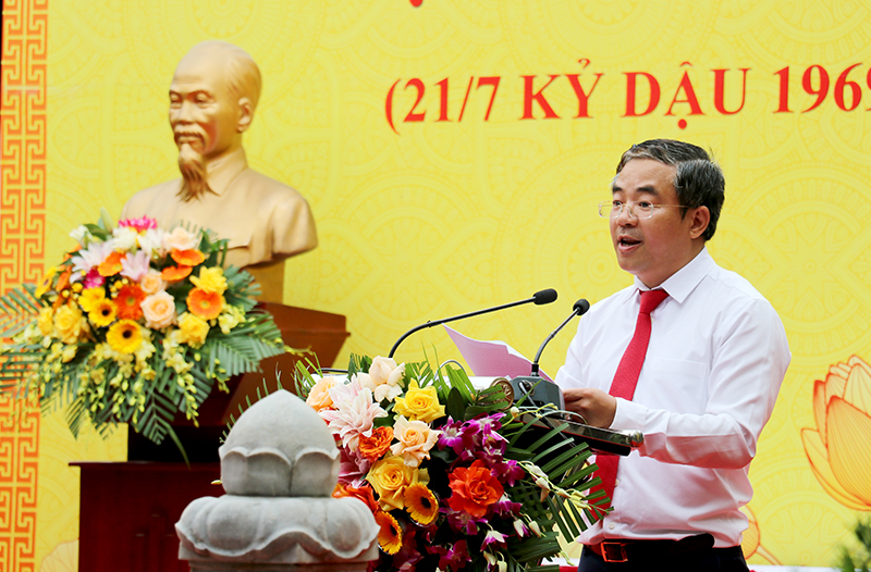 Trang trọng lễ giỗ Chủ tịch Hồ Chí Minh lần thứ 54 tại Nghệ An - Ảnh 6.