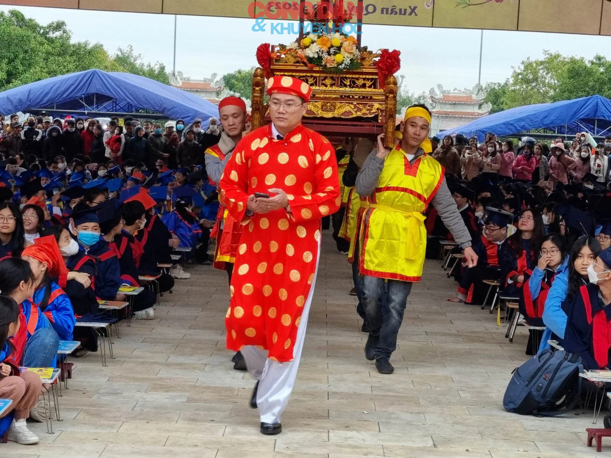 Hơn 600 học sinh giỏi dự lễ hội Khai bút đầu Xuân tại Hải Phòng- Ảnh 3.