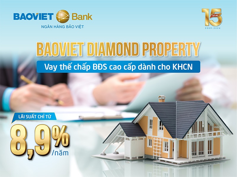 BAOVIET Bank khởi động cho vay thế chấp mua nhà hạng sang- Ảnh 1.