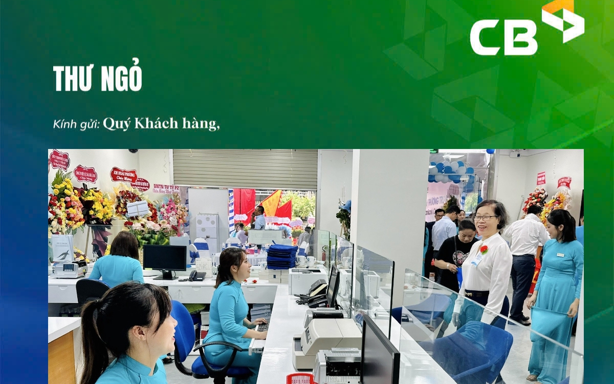 Thương hiệu mới của CB sau khi về Vietcombank - Ảnh 1.