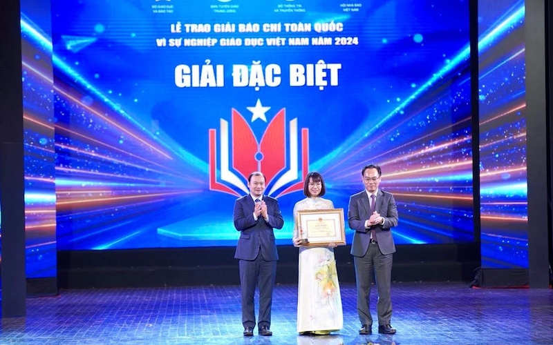Giải báo chí toàn quốc “Vì sự nghiệp giáo dục” Việt Nam: Giúp xã hội hiểu đúng, đầy đủ về giáo dục- Ảnh 3.