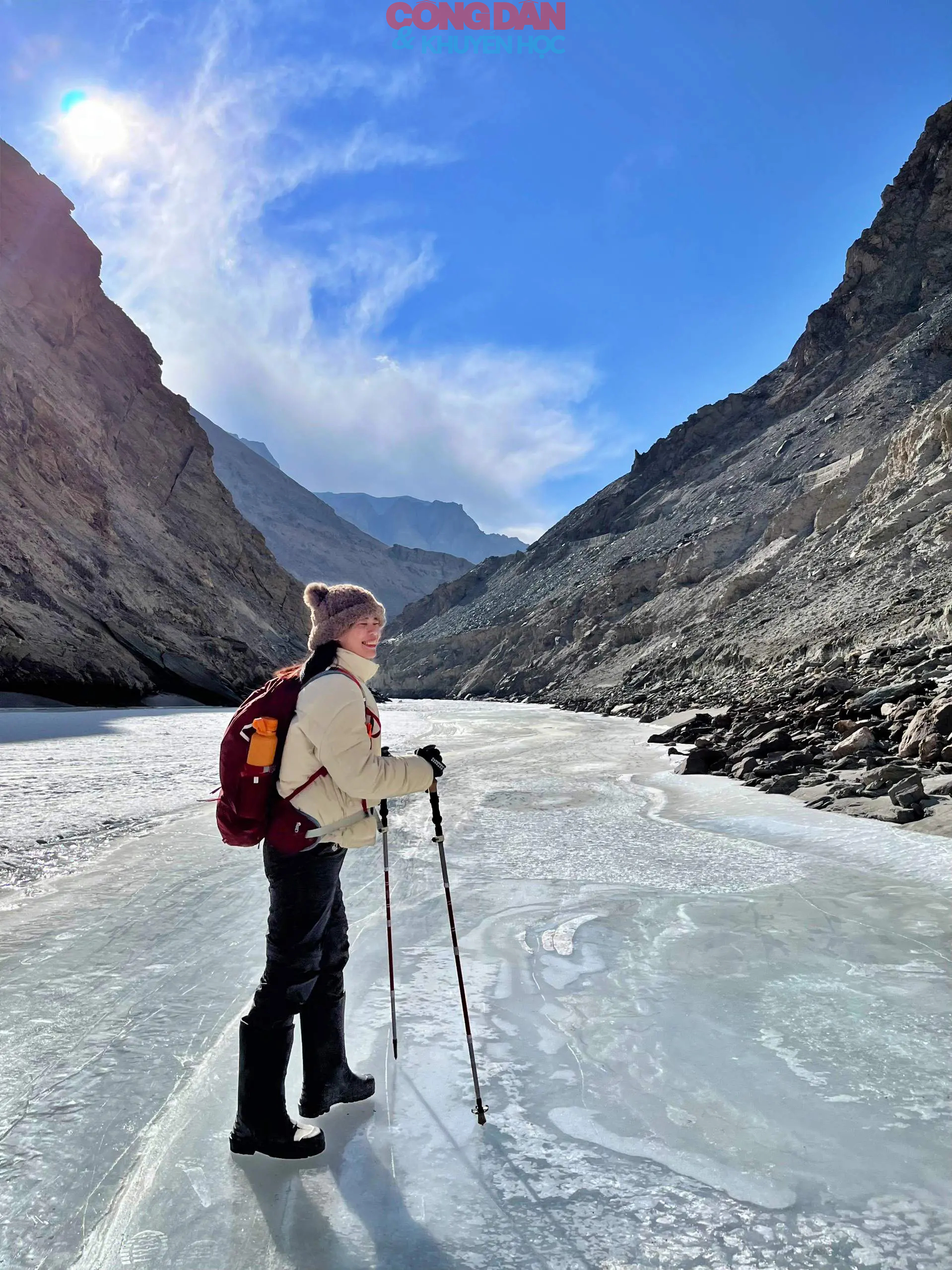 Dạo chơi trên sông băng Ladakh, Ấn Độ - trải nghiệm của những tâm hồn tự do- Ảnh 6.