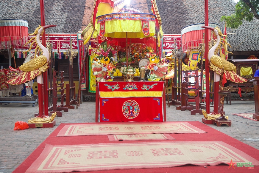 Lễ hội làng Giang Xá: Tưởng nhớ và biết ơn Hoàng đế Lý Nam Đế- Ảnh 4.
