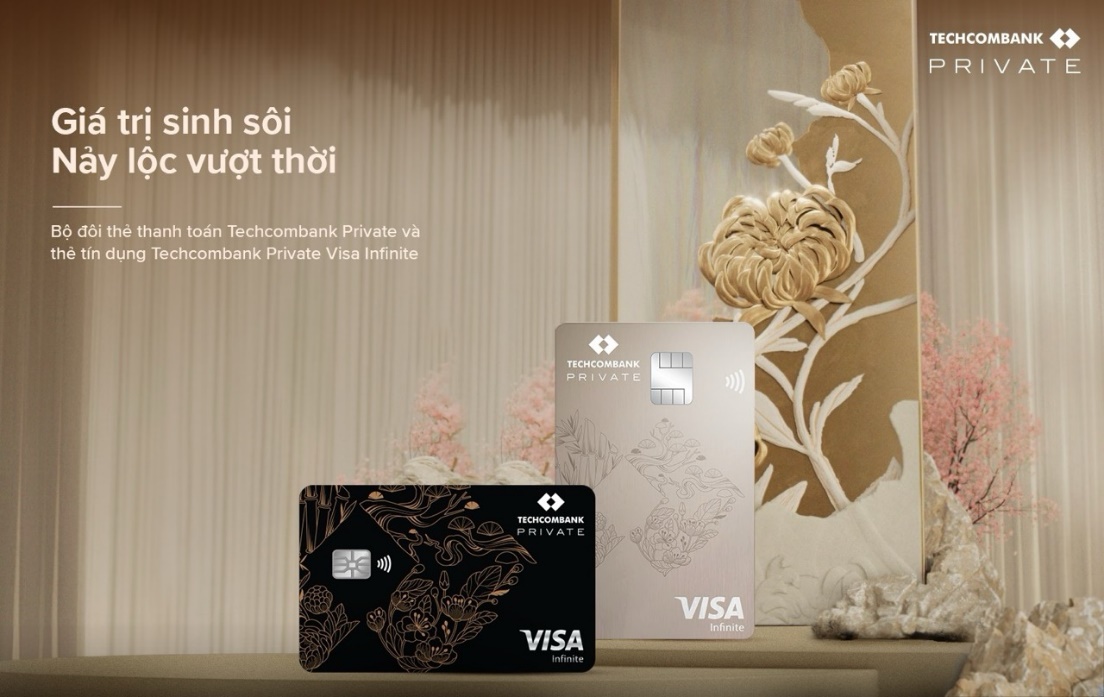 Ra mắt đặc quyền Techcombank Private: bộ đôi thẻ thanh toán & thẻ tín dụng xứng tầm vị thế- Ảnh 1.