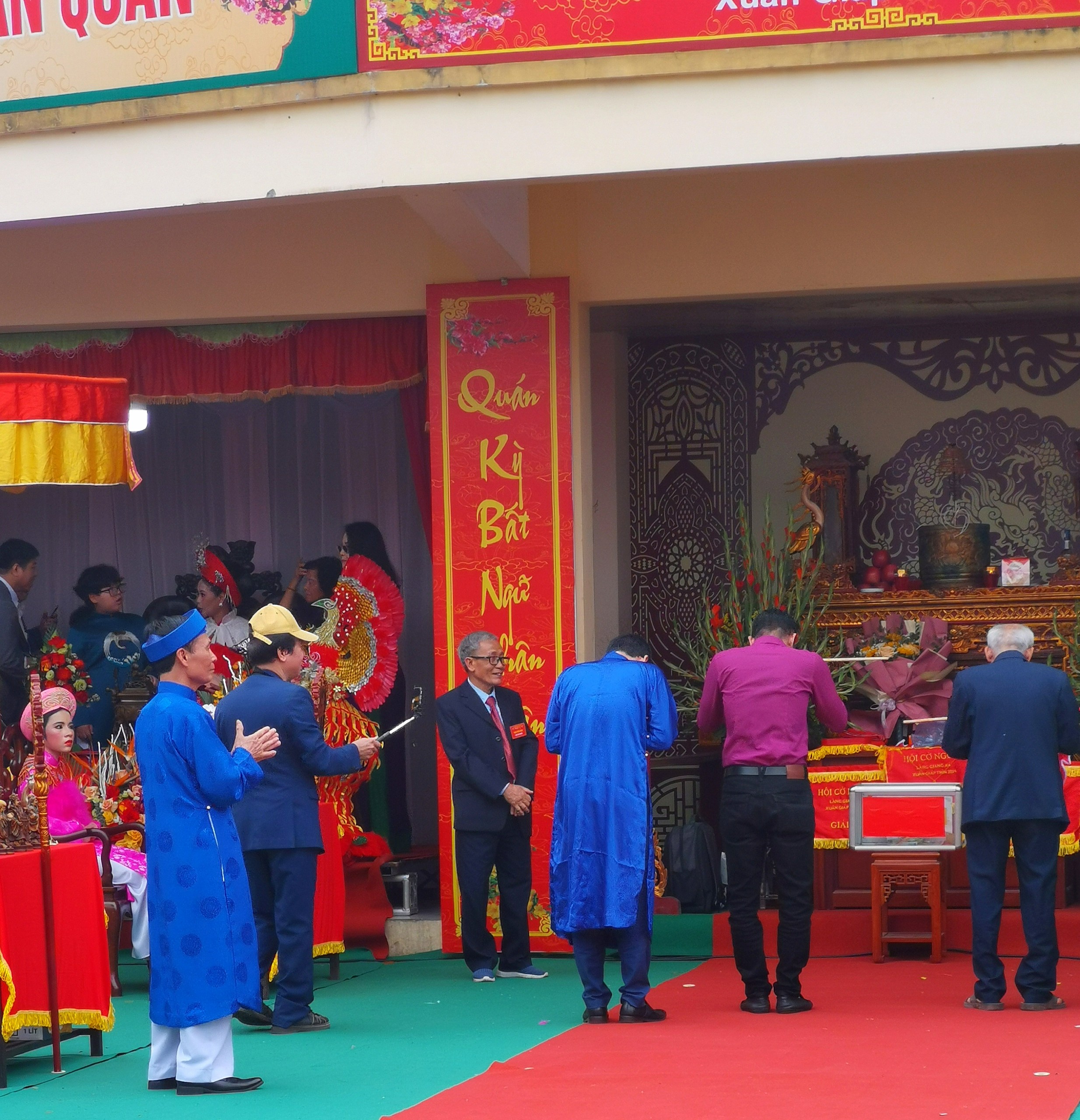 Lễ hội làng Giang Xá: Tưởng nhớ và biết ơn Hoàng đế Lý Nam Đế- Ảnh 7.