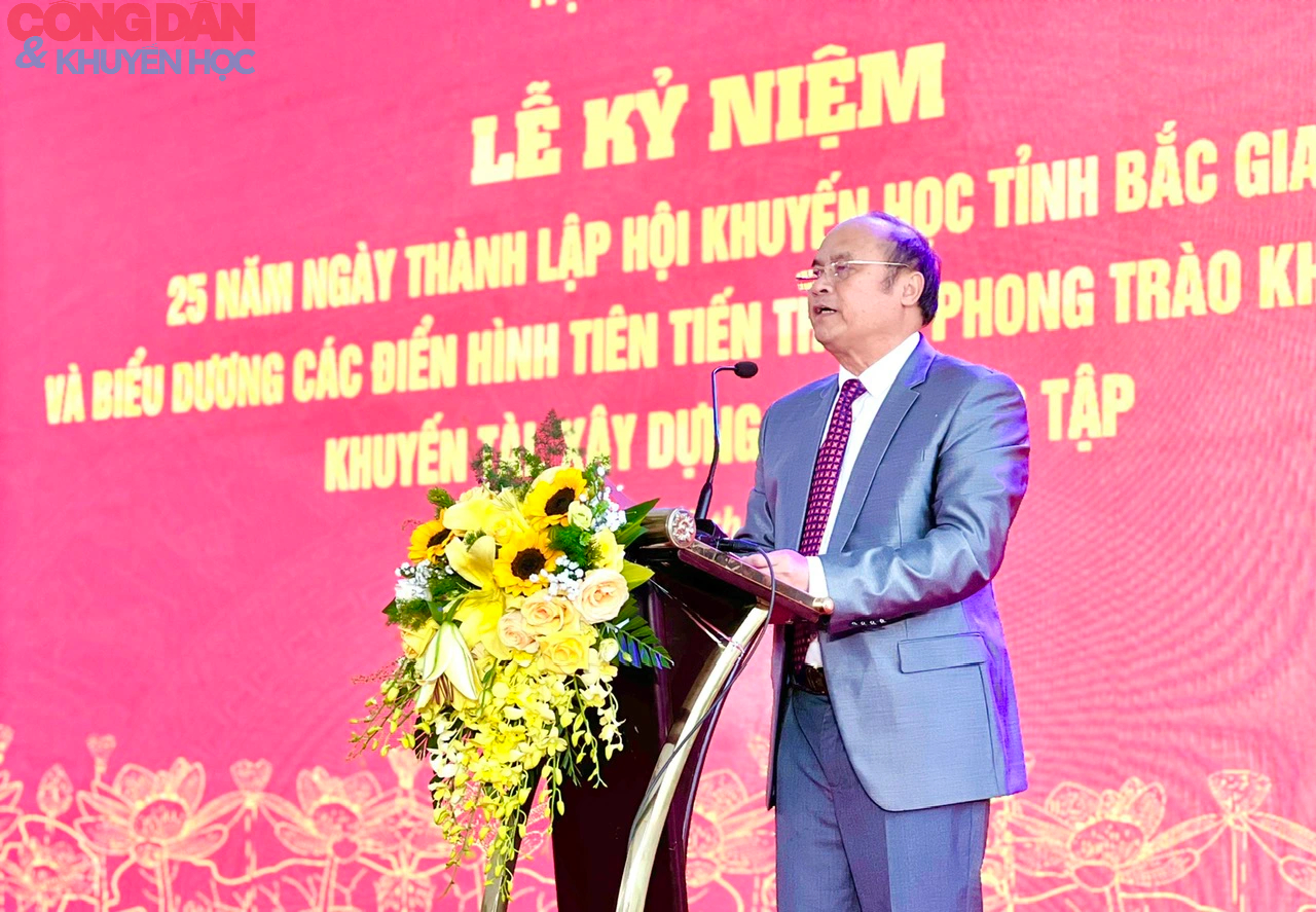 25 năm thành lập Hội Khuyến học tỉnh Bắc Giang: Phát triển không ngừng, phát triển vững chắc- Ảnh 4.