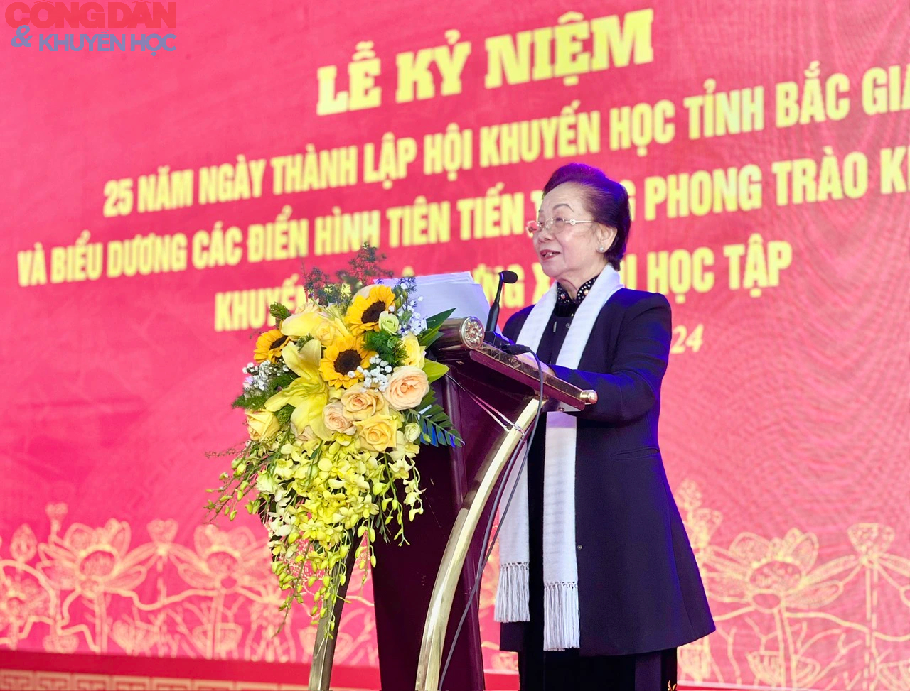 25 năm thành lập Hội Khuyến học tỉnh Bắc Giang: Phát triển không ngừng, phát triển vững chắc- Ảnh 7.