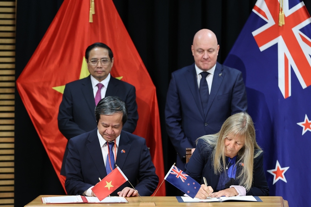 Bộ Giáo dục và Đào tạo Việt Nam và Cơ quan Giáo dục New Zealand ký kết Thỏa thuận hợp tác giáo dục - Ảnh 1.