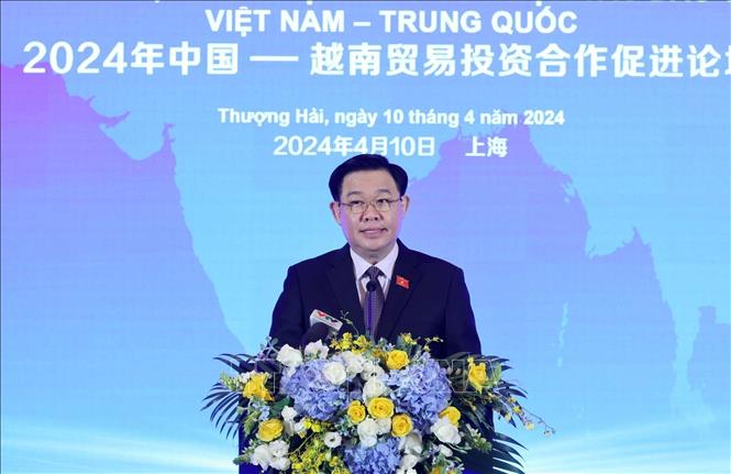 Chủ tịch Quốc hội Vương Đình Huệ gợi mở một số định hướng hợp tác thương mại Việt Nam - Trung Quốc- Ảnh 2.
