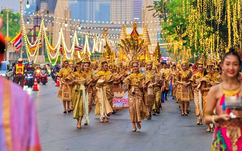 Du lịch Thái Lan: Hơn nửa triệu du khách quốc tế trải nghiệm Tết té nước Songkran 2024- Ảnh 1.