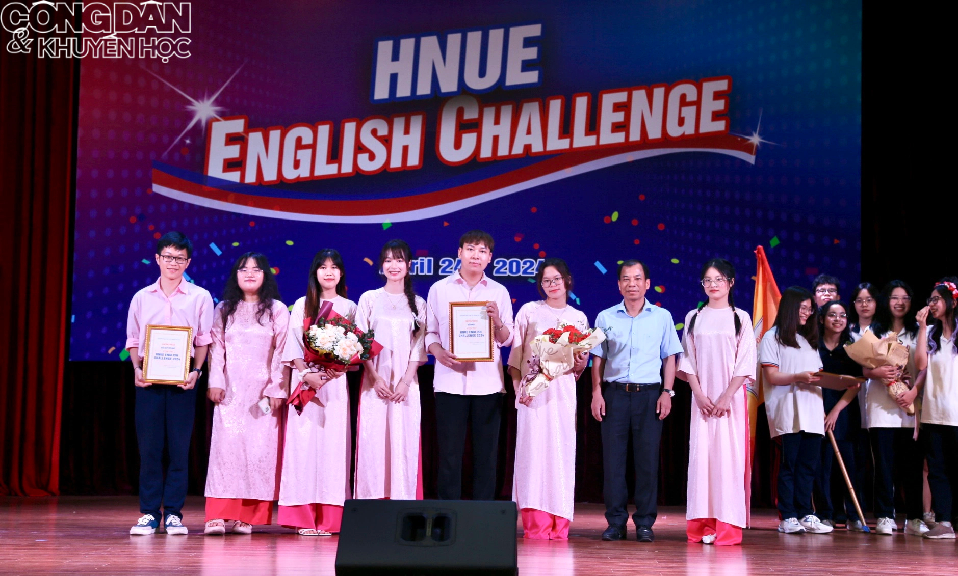 Sôi động chung kết cuộc thi tiếng Anh - HNUE English Challenge 2024- Ảnh 6.