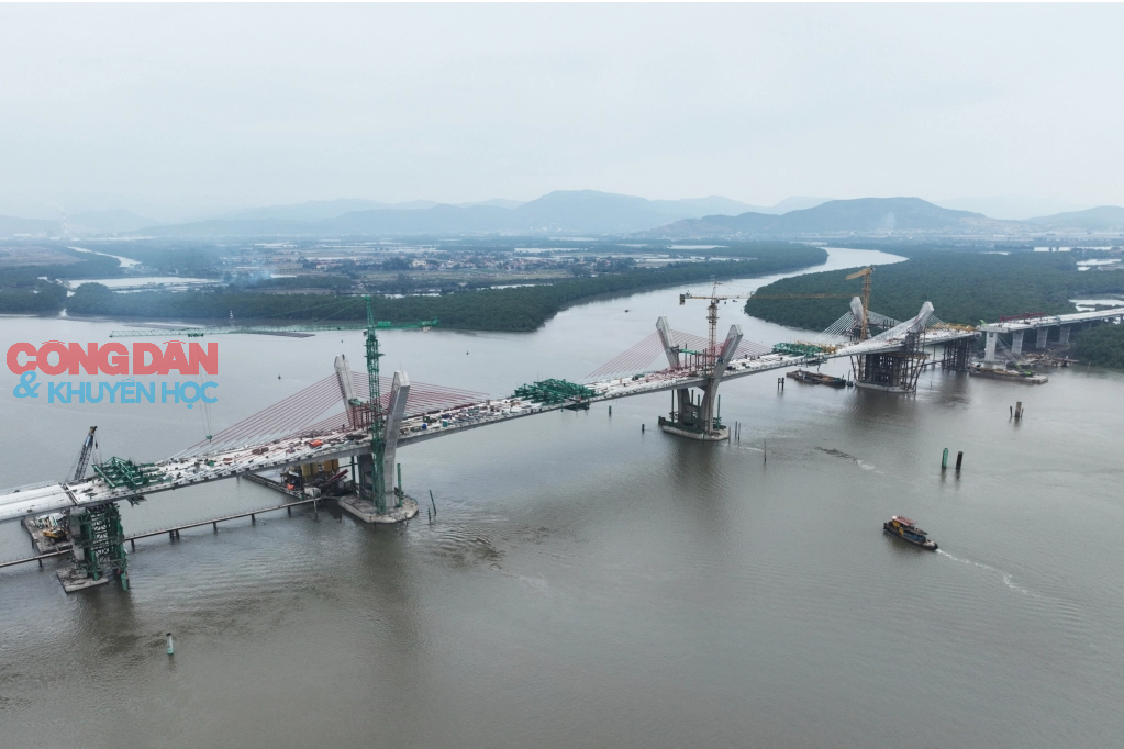 Cầu Bến Rừng gần 2.000 tỉ đồng nối Hải Phòng - Quảng Ninh sắp thông xe- Ảnh 1.