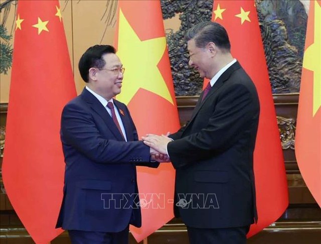 Chủ tịch Quốc hội Vương Đình Huệ: Tạo động lực tăng trưởng mới cho hợp tác Việt Nam - Trung Quốc - Ảnh 1.