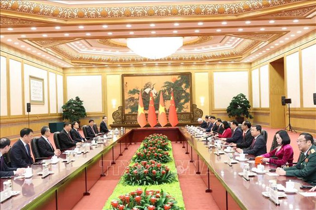 Chủ tịch Quốc hội Vương Đình Huệ: Tạo động lực tăng trưởng mới cho hợp tác Việt Nam - Trung Quốc - Ảnh 2.