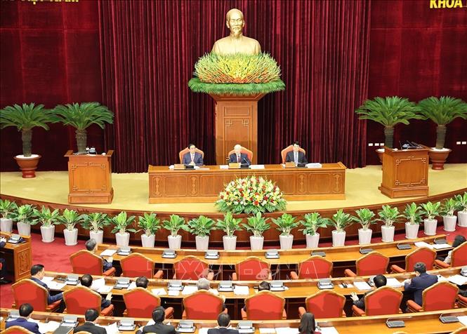 Khai mạc Hội nghị lần thứ chín Ban Chấp hành Trung ương Đảng khóa XIII- Ảnh 1.