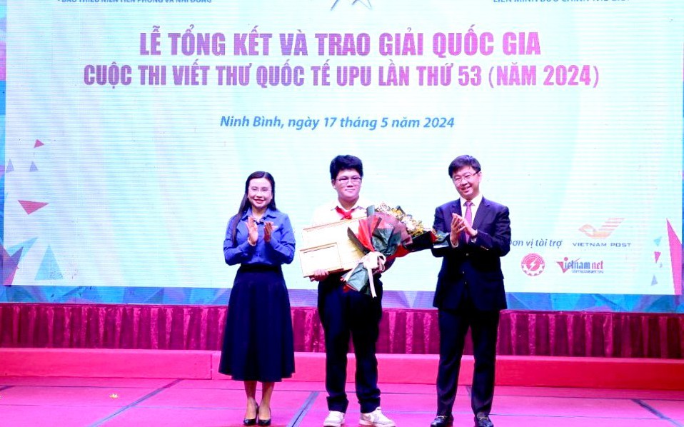 Cuộc thi viết thư quốc tế UPU - Ảnh 1.