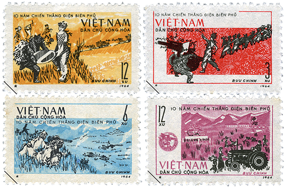 Điểm danh những bộ tem đặc biệt về chủ đề Điện Biên Phủ- Ảnh 8.