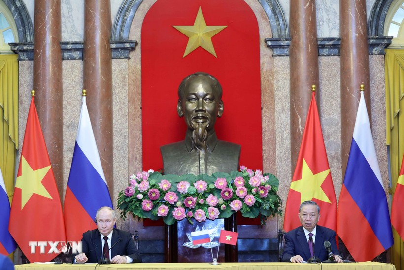 Tổng thống Nga Putin thăm Việt Nam: Thông qua Tuyên bố chung Việt Nam - Liên bang Nga- Ảnh 3.