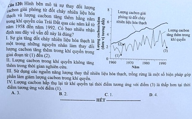 Đề tổ hợp các môn Khoa học tự nhiên thi tốt nghiệp trung học phổ thông 2024- Ảnh 15.