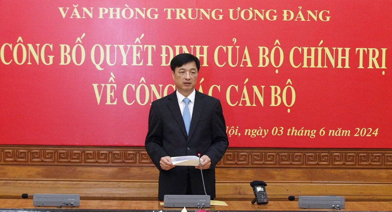 Bổ nhiệm Thượng tướng Nguyễn Duy Ngọc giữ chức Chánh Văn phòng Trung ương Đảng- Ảnh 3.