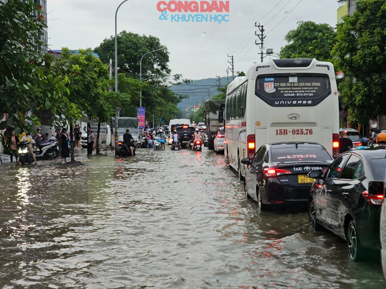 Hải Phòng, Quảng Ninh tối 9/6 vẫn ngập lụt, cảnh báo nguy cơ lũ dâng- Ảnh 1.