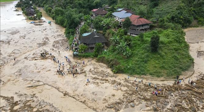 Mường Pồn: Lũ quét kinh hoàng khiến 9 nạn nhân thương vong, mất tích- Ảnh 1.