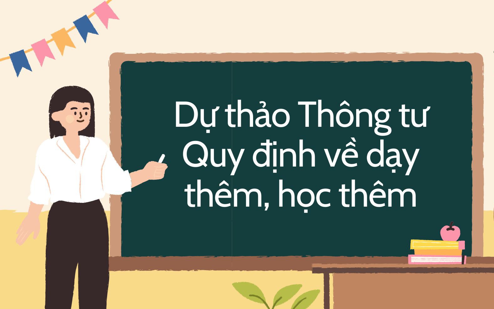 Dạy thêm cũng chẳng sung sướng gì, đừng vội chỉ trích giáo viên - Ảnh 3.