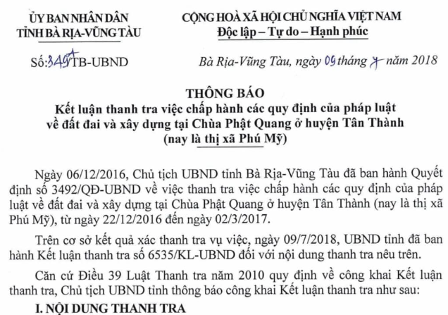 35 công trình sai phạm của ông Thích Chân Quang có thể bị xử lý như thế nào? - Ảnh 1.