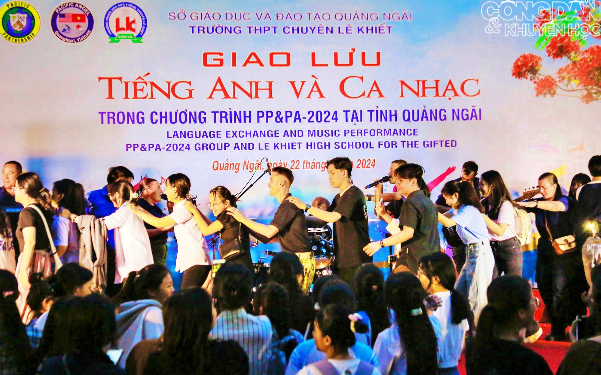 Học sinh Quảng Ngãi cháy hết mình trong chương trình PP và PA 24 - Ảnh 3.