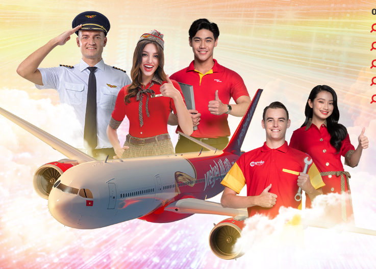 Vietjet Sky Career Day 2024 trạm nghề nghiệp hấp dẫn cho sinh viên - Ảnh 1.