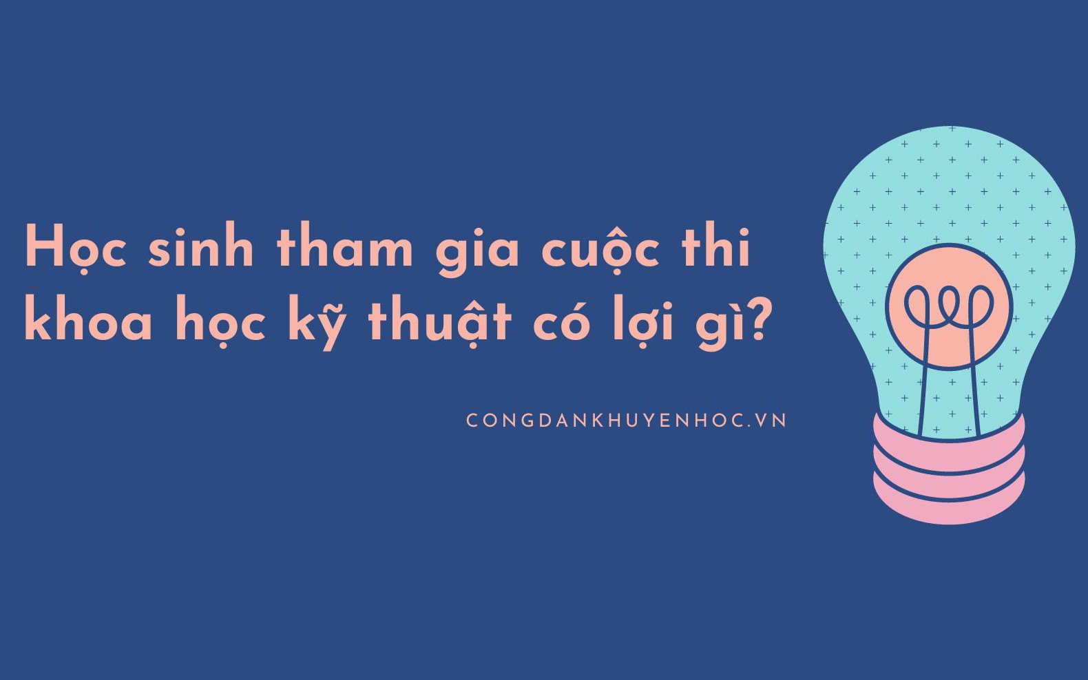 Làm sao để cuộc thi khoa học kĩ thuật dành cho học sinh đi vào thực chất? - Ảnh 2.