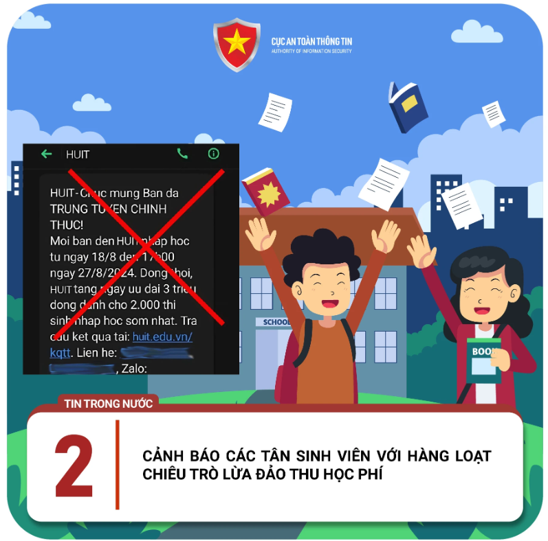 Sinh viên cảnh giác với chiêu lừa nhập học - Ảnh 1.