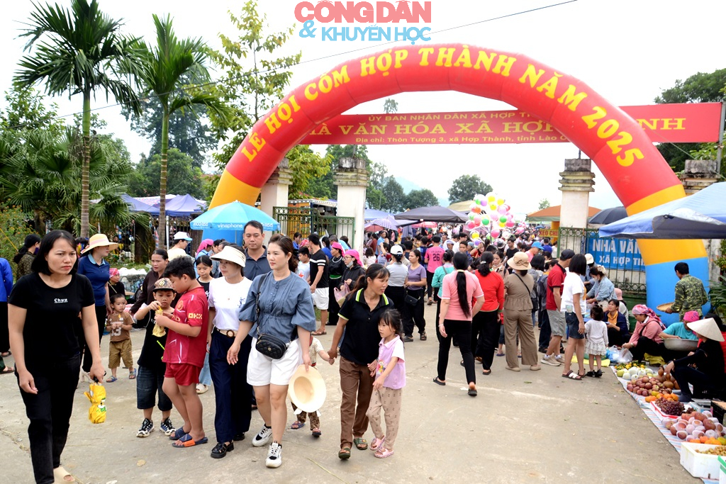 Náo nức “Ngày hội hương cốm” vùng cao Hợp Thành - Ảnh 2.
