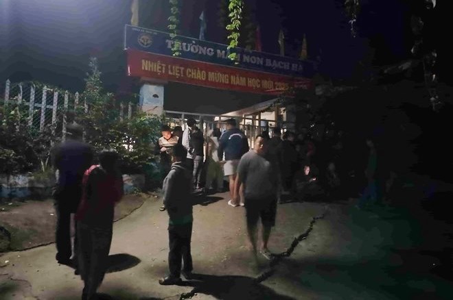  Lào Cai: Cháy trường mầm non ở xã Thác Bà, nghi có người tử vong - Ảnh 2.