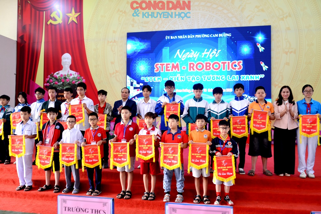 Sôi động Ngày hội STEM – Robotics học sinh phường Cam Đường - Ảnh 5.