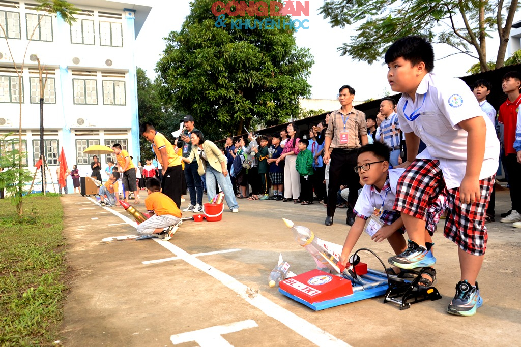 Sôi động Ngày hội STEM – Robotics học sinh phường Cam Đường - Ảnh 11.