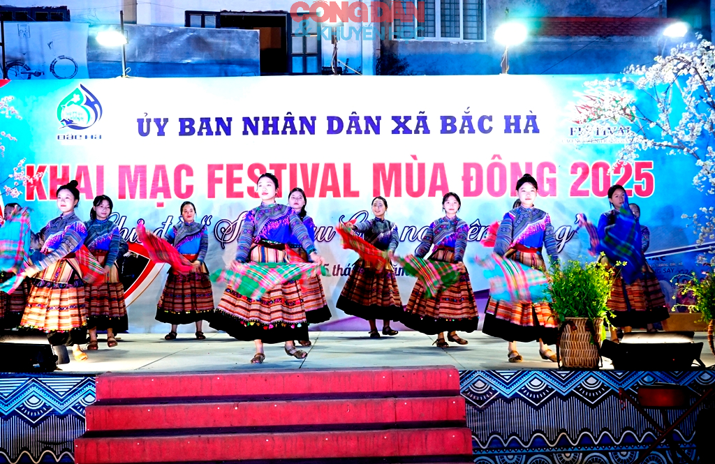 Tôn vinh nét đẹp trang phục, bản sắc văn hóa truyền thống các dân tộc vùng cao Bắc Hà - Ảnh 6.