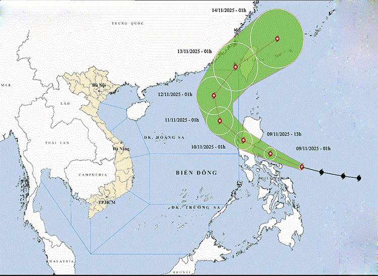  Ứng phó với bão gần biển Đông - Ảnh 1.