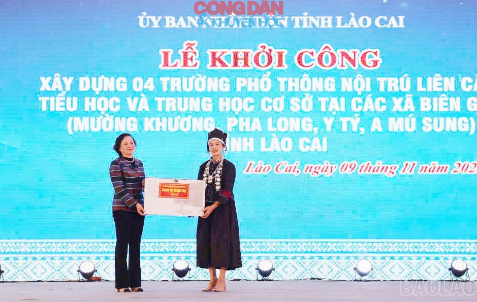 Lào Cai: Khởi công xây dựng 4 trường phổ thông nội trú tại vùng biên giới - Ảnh 7.