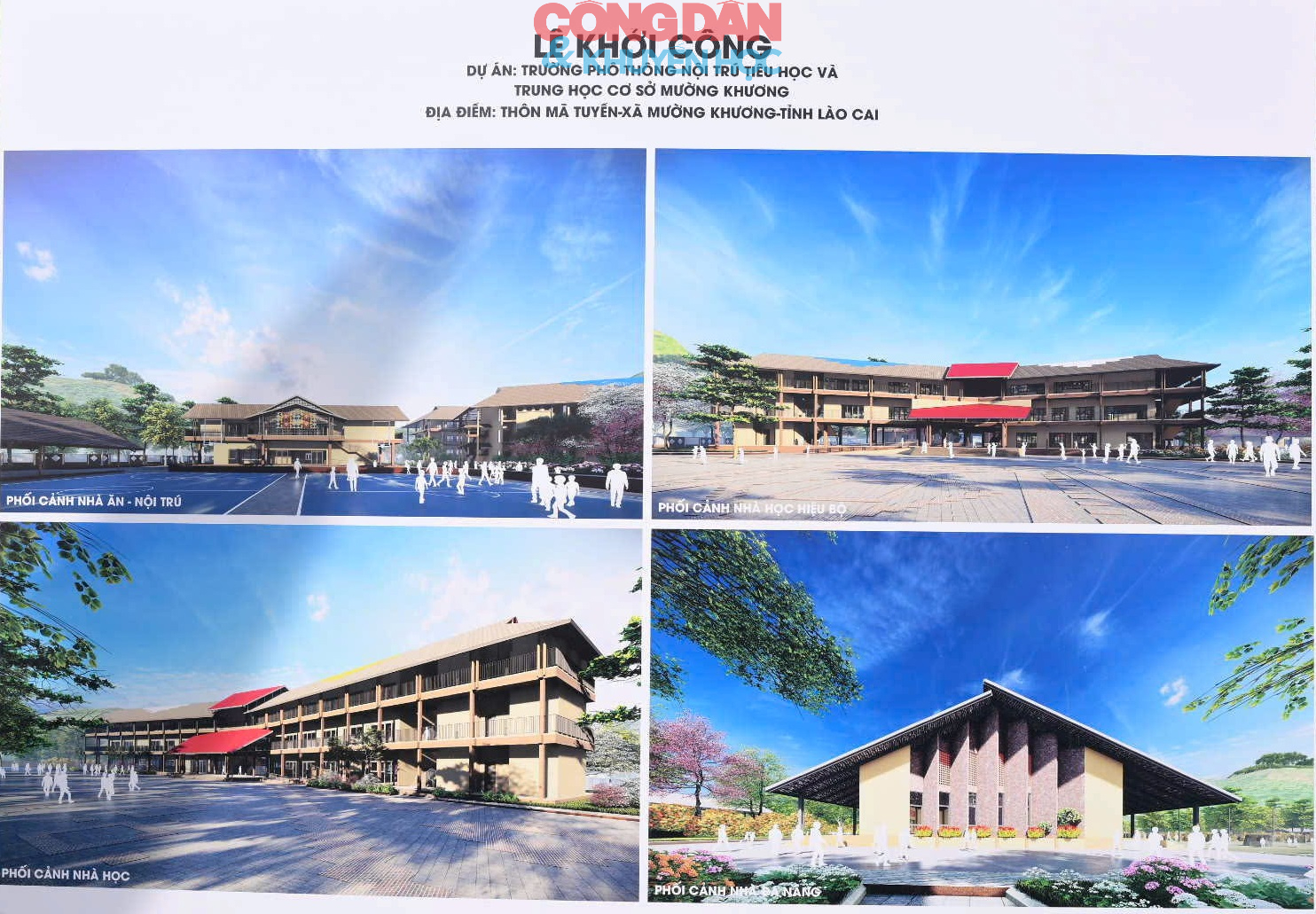 Lào Cai: Khởi công xây dựng 4 trường phổ thông nội trú tại vùng biên giới - Ảnh 10.