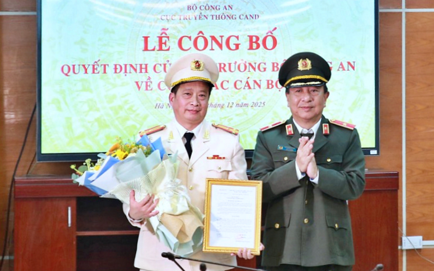 Đại t&aacute; Nguyễn Thanh B&igrave;nh giữ chức Tổng Bi&ecirc;n tập, B&iacute; thư Đảng uỷ B&aacute;o C&ocirc;ng an nh&acirc;n d&acirc;n - Ảnh 2.