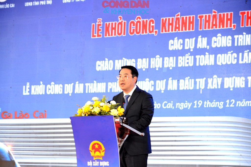 Khởi c&ocirc;ng x&acirc;y dựng tuyến đường sắt L&agrave;o Cai - H&agrave; Nội - Hải Ph&ograve;ng - Ảnh 6.