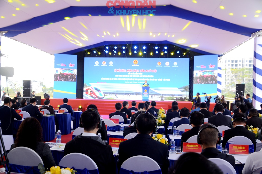 Khởi c&ocirc;ng x&acirc;y dựng tuyến đường sắt L&agrave;o Cai - H&agrave; Nội - Hải Ph&ograve;ng - Ảnh 7.